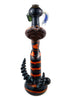 I. F. | Worked Bubbler w/ Swing Arm and Dish Set - Peace Pipe 420