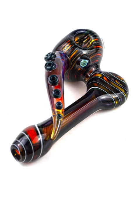 Kevin Murray | Worked Tentacle Pipe - Peace Pipe 420