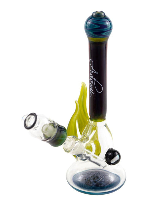 Nathan Adami | Fumed Horn Mini Tube - Peace Pipe 420