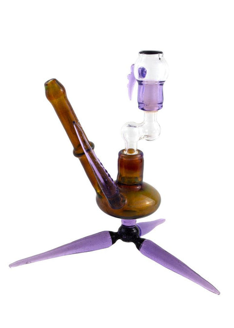 Nathan Adami | Horned Tri-Pod Rig - Peace Pipe 420