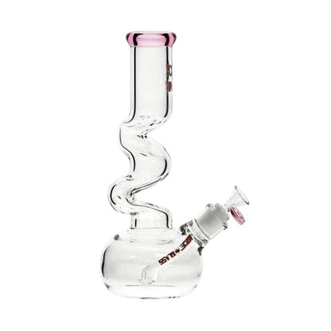 Nice Glass | 12" Round Base Zong - Peace Pipe 420