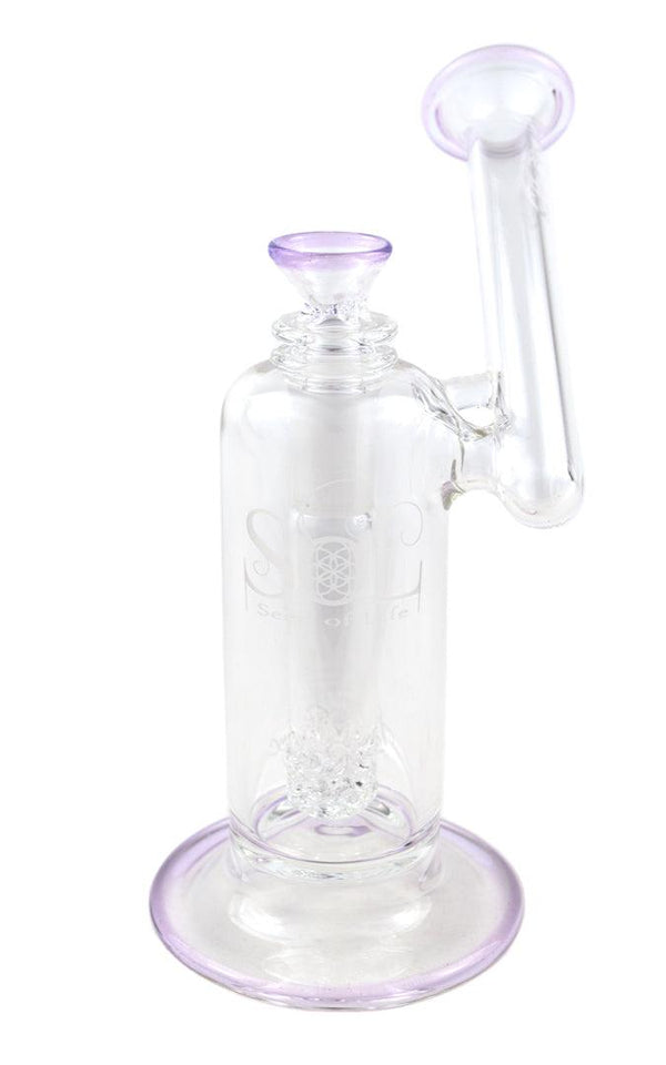 Seed of Life | Sidecar Rig (Purple) - Peace Pipe 420