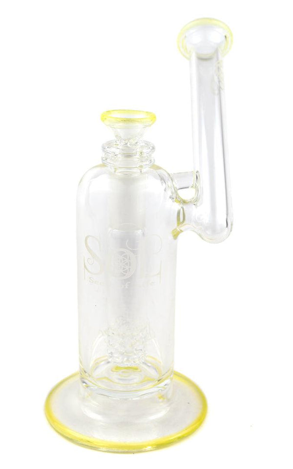 Seed of Life | Sidecar Rig (Yellow) - Peace Pipe 420