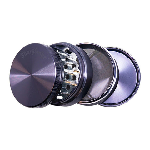 SharpStone | 2.2" 4 Piece Grinders - Peace Pipe 420