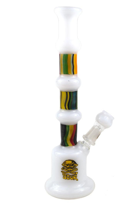 SOUR | 3-Ring Worked Rig - Peace Pipe 420