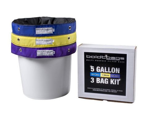 Boldtbags | 5 Gallon - 3 Bag Kit - Peace Pipe 420