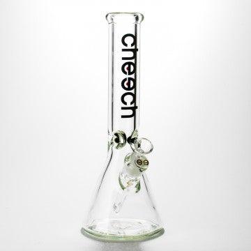 Cheech Glass | Gold Logo Beaker – Peace Pipe 420