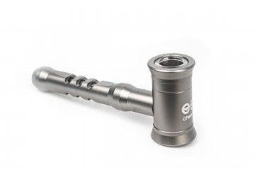 Cheech | Aluminum & Glass Gavel Pipe - Peace Pipe 420