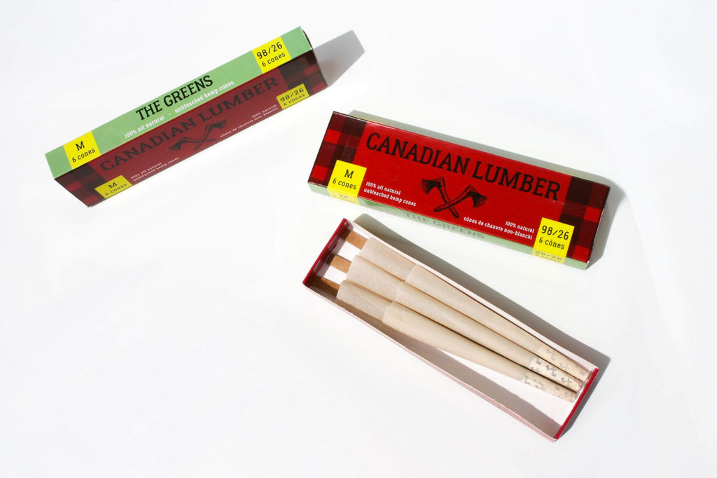 Canadian Lumber | The Greens Pre-rolled Cones (6 Pack)