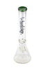 Herbies Glass | 14mm Beaker 7mm - Peace Pipe 420