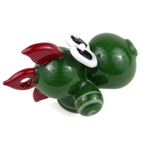 Global Glassworks | OG Yoshi Pendant Pipe - Peace Pipe 420