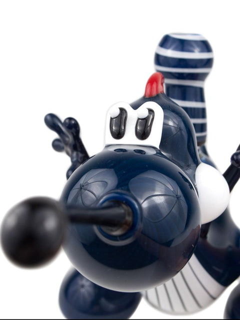 Global Glassworks | Navy Yoshi Rig - Peace Pipe 420