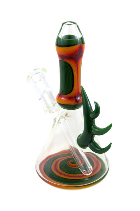 Karl 73 | Rambler Rig with Patterned Disk - Peace Pipe 420