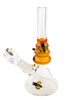 Mike D | Amber Bee Hive Mini Rig - Peace Pipe 420