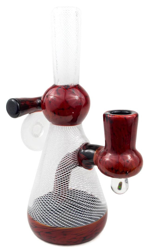 Cameron Reed | Reticello Red Base Rig - Peace Pipe 420