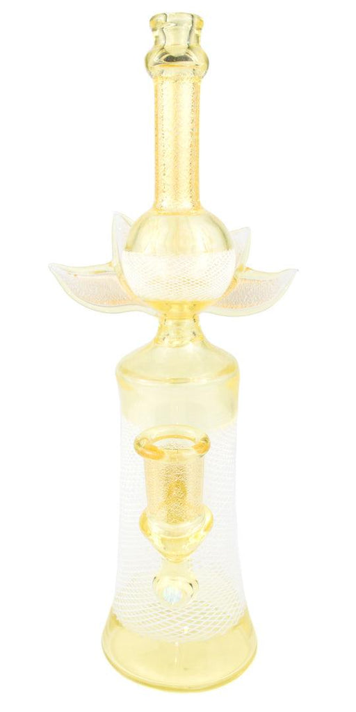 Cameron Reed | Gold Reticello Flower - Peace Pipe 420