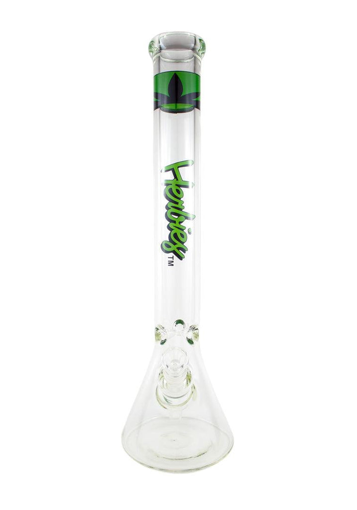 Herbies Glass | 18" Beaker 7mm - Peace Pipe 420