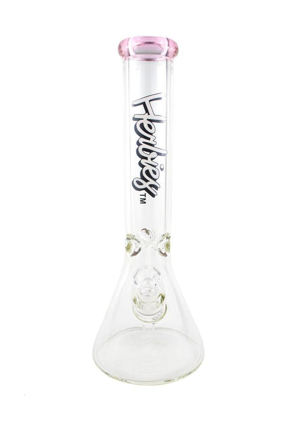 Herbies Glass | 14mm Beaker 7mm - Peace Pipe 420
