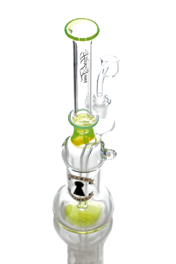 Hard Times | 9" Slyme Straight Rig - Peace Pipe 420