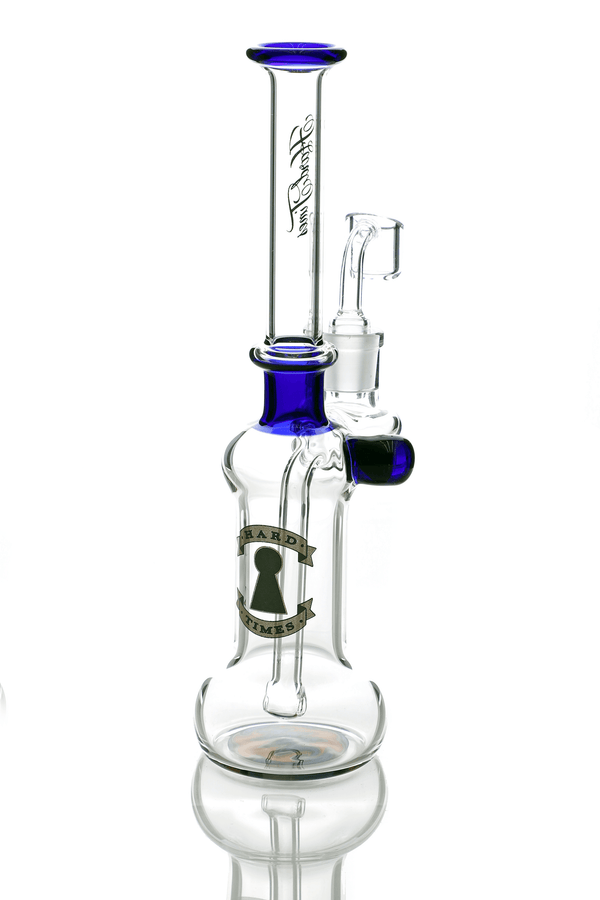 Hard Times | 9" Burn Out Straight Rig - Peace Pipe 420