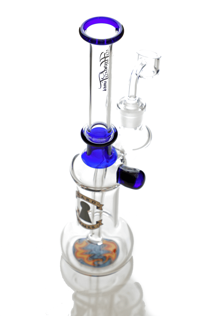 Hard Times | 9" Burn Out Straight Rig - Peace Pipe 420