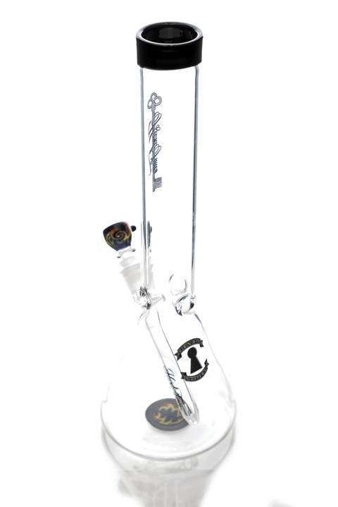 Hard Times | 16" Rasta Wigwag Beaker - Peace Pipe 420