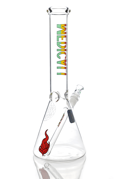 Medicali | 14" 50 x 5 Beaker - Peace Pipe 420