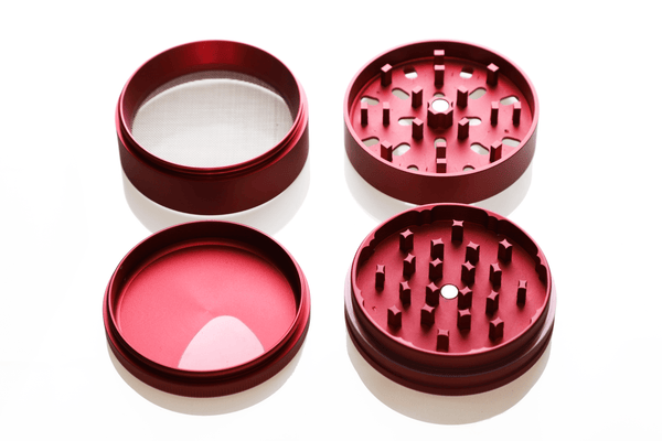 Medicali | 4 Pieces Grinder - Peace Pipe 420
