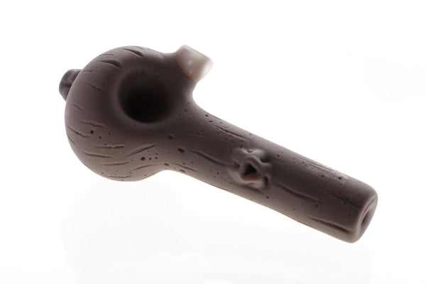 Chad G | Knot Wood Spoon Pipe - Peace Pipe 420