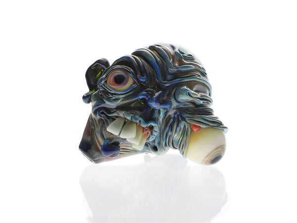 Zii | Dry Face Pipe - Peace Pipe 420