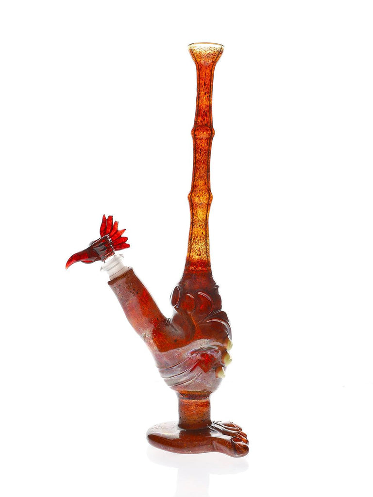 Salt | Red Rooster Waterpipe - Peace Pipe 420