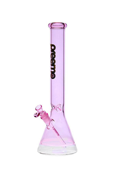 Preemo | 18" Coloured Beaker - Peace Pipe 420