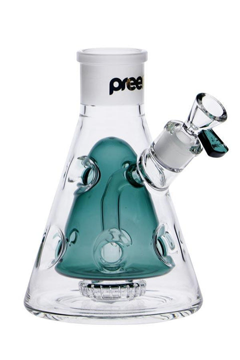 Preemo | 8" Showerhead to Swiss Perc Base - Peace Pipe 420