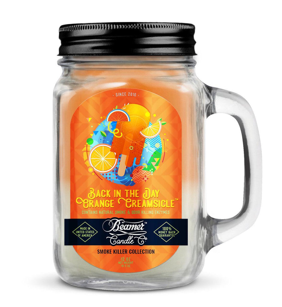 Beamer Candle Co. | Back in the Day Orange Creamsicle 12oz - Peace Pipe 420