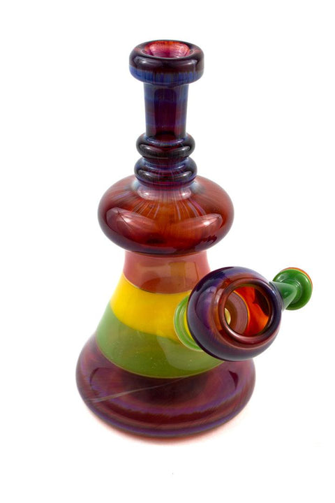 BG | Rasta Mini Tube - Peace Pipe 420