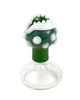 Bob The Glass Blower | 14mm Piranha Plant Dome (Green) - Peace Pipe 420