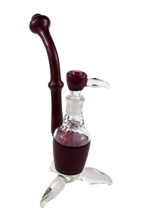 David Parks | Red Bubbler - Peace Pipe 420