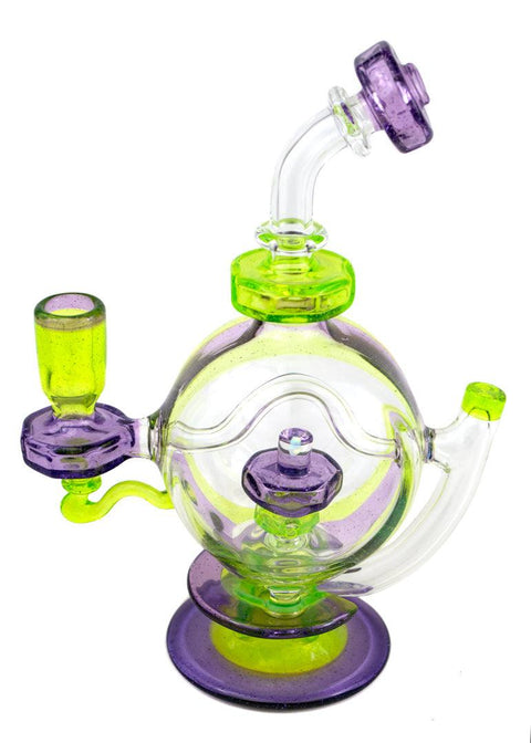 Glass Bros | Egg Recycler Rig - Peace Pipe 420