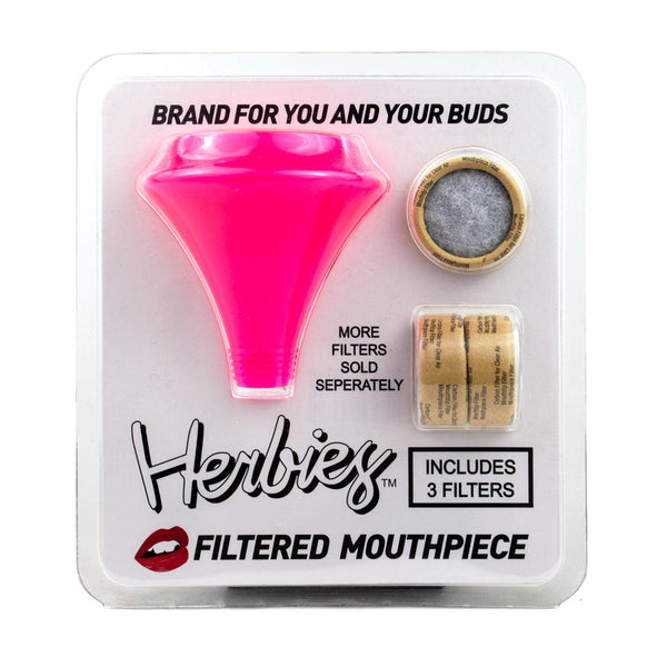 Herbies | Mouth Piece Filter Kits - Peace Pipe 420