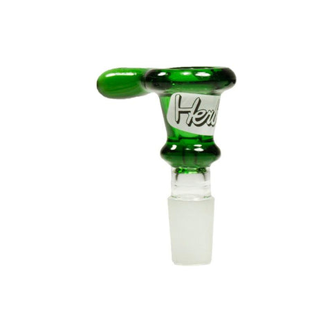 Herbies | Glass Thumper Bowl - Peace Pipe 420
