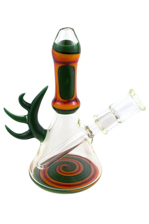 Karl 73 | Rambler Rig with Patterned Disk - Peace Pipe 420