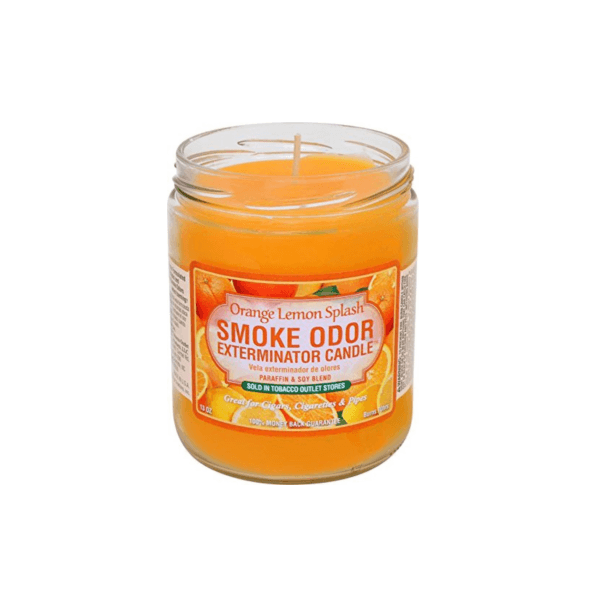 Orange Lemon Splash | Smoke Odor Exterminator Candle - Peace Pipe 420
