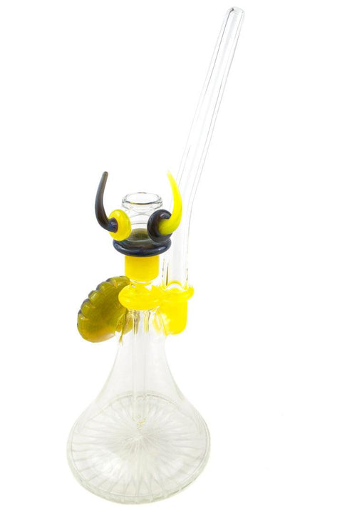 P.A. JAY | Lemon and Blue Beaker Rig - Peace Pipe 420