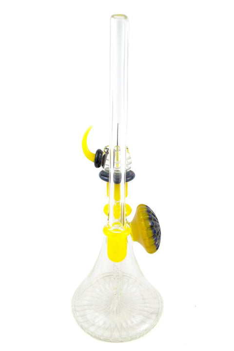 P.A. JAY | Lemon and Blue Beaker Rig - Peace Pipe 420