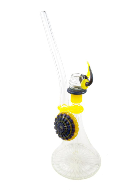 P.A. JAY | Lemon and Blue Beaker Rig - Peace Pipe 420