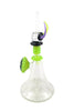 P.A. JAY | Slime and Purple Beaker Rig with Dish & Dabber Set - Peace Pipe 420