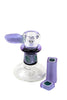 P.A. JAY | Worked Black and Purple Beaker Rig - Peace Pipe 420