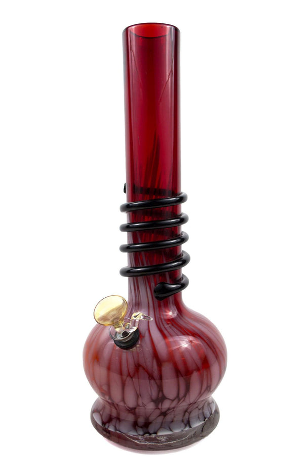 Retro | 14" Rouge Tube with Wrap - Peace Pipe 420
